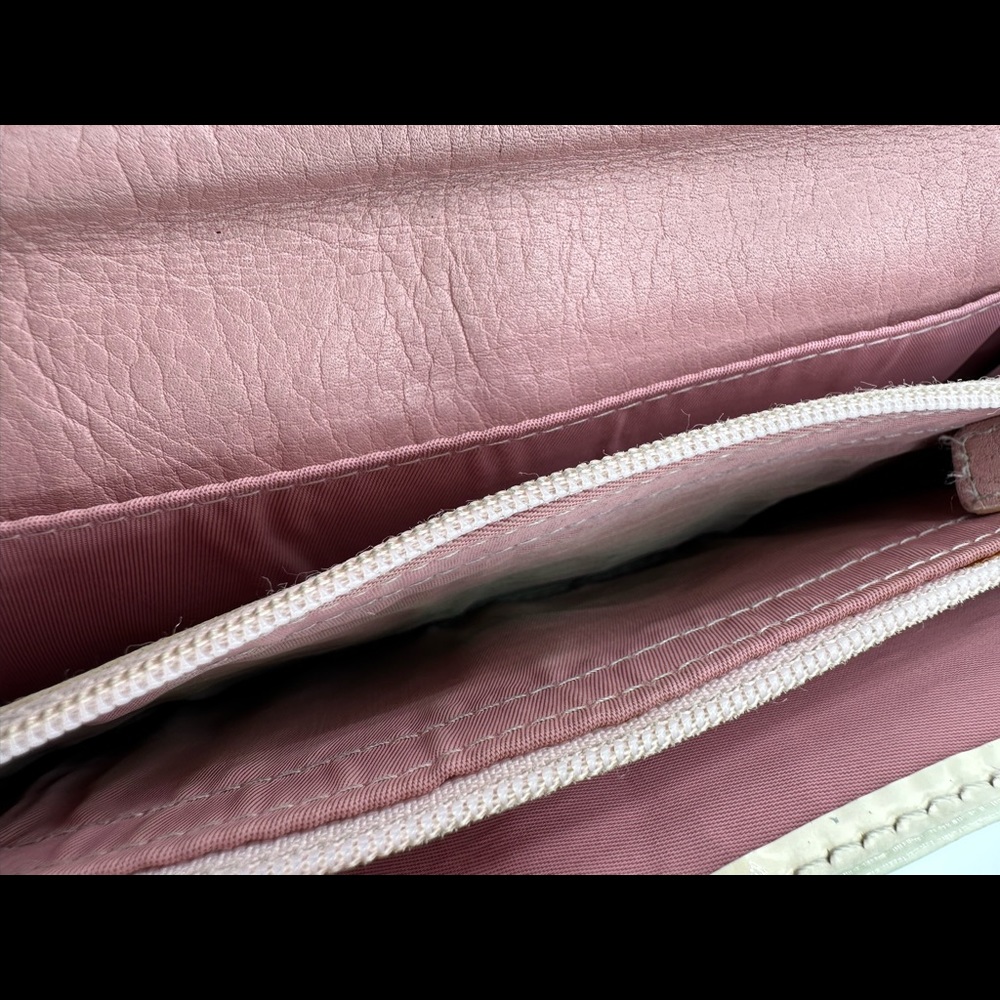 Christian Dior  Trotter Long Logo Pink Vintage Wallet - Picture 3 of 6